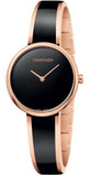  Shop Authentic Calvin Klein Seduce Black Dial Two Tone Steel Strap Watch for Women - K4E2N611 - Luxxuri