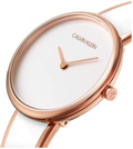  Shop Authentic Calvin Klein Seduce White Dial Two Tone Steel Strap Watch for Women - K4E2N616 - Luxxuri