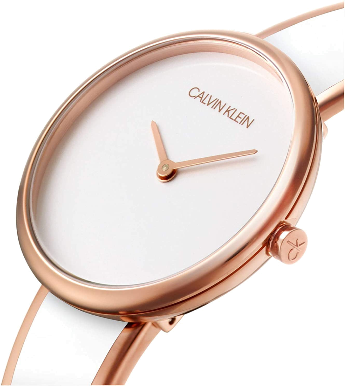  Shop Authentic Calvin Klein Seduce White Dial Two Tone Steel Strap Watch for Women - K4E2N616 - Luxxuri
