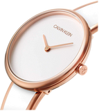  Shop Authentic Calvin Klein Seduce White Dial Two Tone Steel Strap Watch for Women - K4E2N616 - Luxxuri