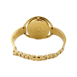  Shop Authentic Calvin Klein Impetuous White Dial Gold Steel Strap Watch for Women - K4F2N516 - Luxxuri