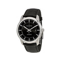  Shop Authentic Calvin Klein Infinity Automatic Black Dial Black Leather Strap Watch for Men - K5S341C1 - Luxxuri