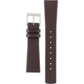  Shop Authentic Calvin Klein Minimal White Dial Brown Leather Strap Watch for Women - K3M226G6 - Luxxuri