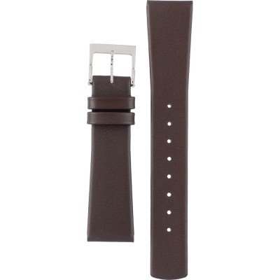  Shop Authentic Calvin Klein Minimal White Dial Brown Leather Strap Watch for Women - K3M226G6 - Luxxuri