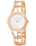  Shop Authentic Calvin Klein Class White Dial Rose Gold Steel Strap Watch for Women - K6R23626 - Luxxuri