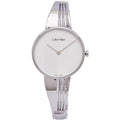  Shop Authentic Calvin Klein Drift Silver Dial Silver Steel Strap Watch for Women - K6S2N116 - Luxxuri