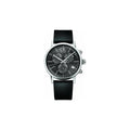  Shop Authentic Calvin Klein Post Minimal Chronograph Black Dial Black Leather Strap Watch for Men - K7627107 - Luxxuri