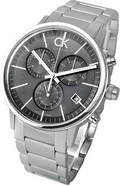 Shop Authentic Calvin Klein Post Minimal Chronograph Black Dial Silver Steel Strap Watch for Men - K7627161 - Luxxuri