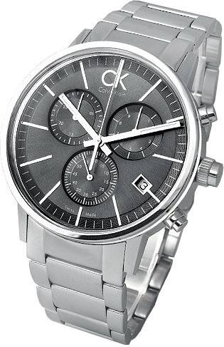  Shop Authentic Calvin Klein Post Minimal Chronograph Black Dial Silver Steel Strap Watch for Men - K7627161 - Luxxuri