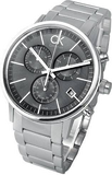  Shop Authentic Calvin Klein Post Minimal Chronograph Black Dial Silver Steel Strap Watch for Men - K7627161 - Luxxuri