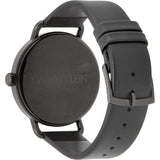  Shop Authentic Calvin Klein Even Maroon Dial Black Leather Strap Watch for Men - K7B214CP - Luxxuri