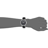  Shop Authentic Calvin Klein Even Black Dial Black Leather Strap Watch for Women - K7B231C1 - Luxxuri