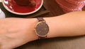 Shop Authentic Calvin Klein Even Grey Dial Brown Leather Strap Watch for Women - K7B236G3 - Luxxuri