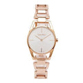  Shop Authentic Calvin Klein Dainty White Dial Rose Gold Steel Strap Watch for Women - K7L23646 - Luxxuri