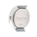  Shop Authentic Calvin Klein Chic Silver Dial White Leather Strap Watch for Women - K7N23UP8 - Luxxuri