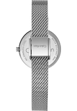 Shop Authentic Calvin Klein Authentic Black Dial Silver Mesh Bracelet Watch for Women - K8G23121 - Luxxuri