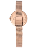  Shop Authentic Calvin Klein Authentic Silver Dial Rose Gold Mesh Bracelet Watch for Women - K8G23626 - Luxxuri