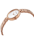  Shop Authentic Calvin Klein Authentic White Dial Rose Gold Steel Strap Watch for Women - K8G23646 - Luxxuri