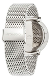  Shop Authentic Calvin Klein White Dial Silver Mesh Bracelet Watch for Women - K8M21126 - Luxxuri