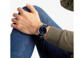  Shop Authentic Calvin Klein High Noon Quartz Blue Dial Black Leather Strap Watch for Men - K8M211CN - Luxxuri