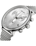  Shop Authentic Calvin Klein High Noon Silver Dial Silver Mesh Bracelet Watch for Men - K8M27126 - Luxxuri