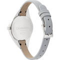  Shop Authentic Calvin Klein Rebel Grey Dial Grey Leather Strap Watch for Women - K8P231Q4 - Luxxuri