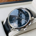  Shop Authentic Calvin Klein Posh Black Dial Black Leather Strap Watch for Men - K8Q371C1 - Luxxuri
