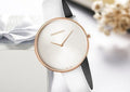  Shop Authentic Calvin Klein Full Moon White Dial White Leather Strap Watch for Women - K8Y236L6 - Luxxuri
