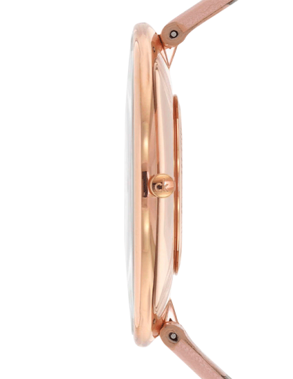  Shop Authentic Calvin Klein Full Moon Silver Dial Pink Leather Stap Watch for Women - K8Y236Z6 - Luxxuri