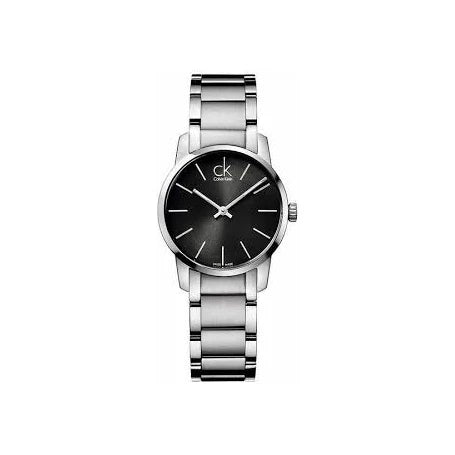  Shop Authentic Calvin Klein City Grey Dial Silver Steel Strap Watch for Women - K2G23161 - Luxxuri