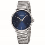  Shop Authentic Calvin Klein High Noon Chronograph Blue Dial Silver Mesh Bracelet Watch for Men - K8M2712N - Luxxuri