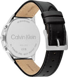  Shop Authentic Calvin Klein Infinity Silver Dial Brown Leather Strap Watch for Men - K5S341G6 - Luxxuri