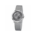  Shop Authentic Calvin Klein Minimal Grey Dial Silver Mesh Bracelet Watch for Men - K3M22124 - Luxxuri