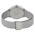  Shop Authentic Calvin Klein Minimal White Dial Silver Mesh Bracelet Watch for Men - K3M22126 - Luxxuri