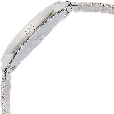  Shop Authentic Calvin Klein Minimal Grey Dial Silver Mesh Bracelet Watch for Women - K3M221Y3 - Luxxuri