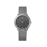  Shop Authentic Calvin Klein Minimal Grey Dial Silver Mesh Bracelet Watch for Men - K3M52154 - Luxxuri