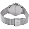  Shop Authentic Calvin Klein Minimal Silver Dial Silver Mesh Bracelet Watch for Men - K3M211Y6 - Luxxuri
