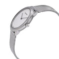  Shop Authentic Calvin Klein Minimal White Dial Silver Mesh Bracelet Watch for Women - K3M2212Y - Luxxuri