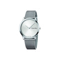  Shop Authentic Calvin Klein Minimal SIlver Dial Silver Mesh Bracelet Watch for Women - K3M221Y6 - Luxxuri