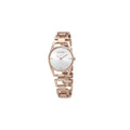  Shop Authentic Calvin Klein Dainty Diamonds Silver Dial Rose Gold Steel Strap Watch for Women - K7L2364T - Luxxuri