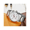  Shop Authentic Calvin Klein City Chronograph White Dial Silver Steel Strap Watch for Men - K2G271Z6 - Luxxuri