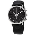  Shop Authentic Calvin Klein Posh Black Dial Black Leather Strap Watch for Men - K8Q371C1 - Luxxuri