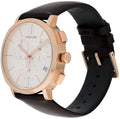  Shop Authentic Calvin Klein Posh Chronograph White Dial Brown Leather Strap Watch for Men - K8Q376G6 - Luxxuri