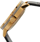  Shop Authentic Calvin Klein Post Minimal Gold  Dial Black Leather Strap Watch For Men - K7621501 - Luxxuri