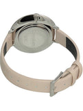  Shop Authentic Calvin Klein Rise White Beige Dial Beige Leather Strap Watch for Women - K7A231XH - Luxxuri