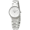  Shop Authentic Calvin Klein Simplicity White Dial Silver Steel Strap Watch for Women - K4323185 - Luxxuri