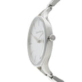  Shop Authentic Calvin Klein Graphic White Dial Silver Steel Strap Watch for Women - K7E23146 - Luxxuri