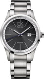  Shop Authentic Calvin Klein Bold Black Dial Silver Steel Strap Watch for Men - K2246107 - Luxxuri