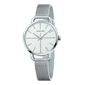  Shop Authentic Calvin Klein Even Quartz White Dial Silver Steel Strap Watch for Women - K7B21126 - Luxxuri