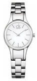  Shop Authentic Calvin Klein Simplicity White Dial Silver Steel Strap Watch for Women - K4323126 - Luxxuri